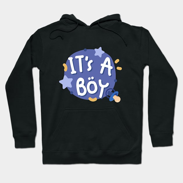 It's A Boy sticker Hoodie by TrendsCollection